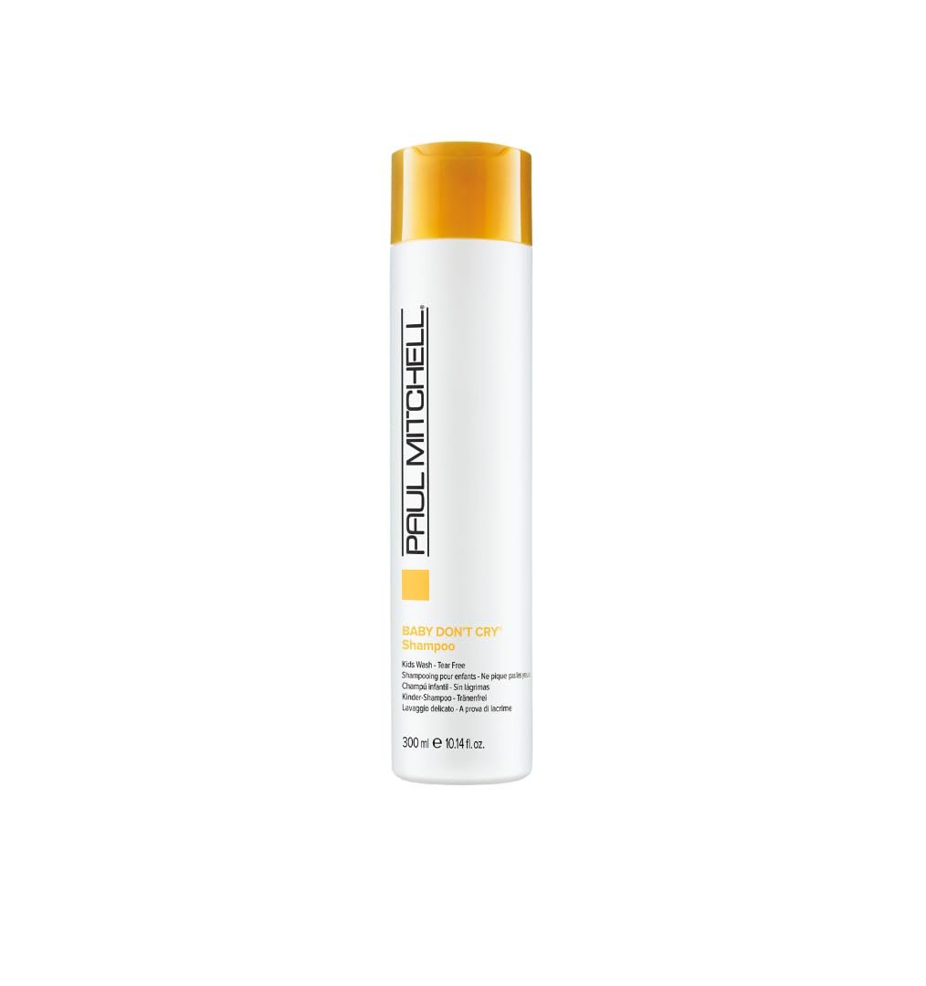 Paul Mitchell Baby Don’t Cry Tear-Free Shampoo, Cleanses + Softens Hair, For Children of All Ages