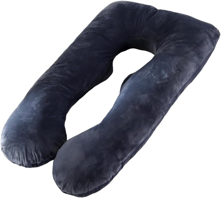 Wndy’s Dream Pregnancy Pillows for Sleeping, U Shaped Full Body Maternity Pillow with Removable Cover, Body Pillows for Adults, 47 Inch Pillow for Women, Maternity Pillow and Pregnancy Must Haves