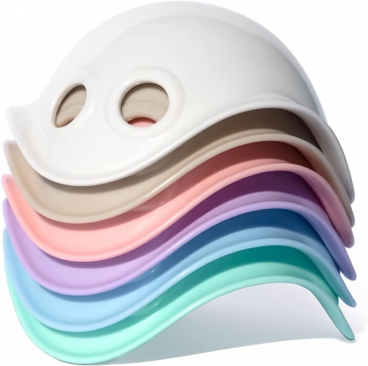 Fat Brain Toys Bilibo Mini by MOLUK – Pastels – Open-Ended Creative Play for Toddlers & Up