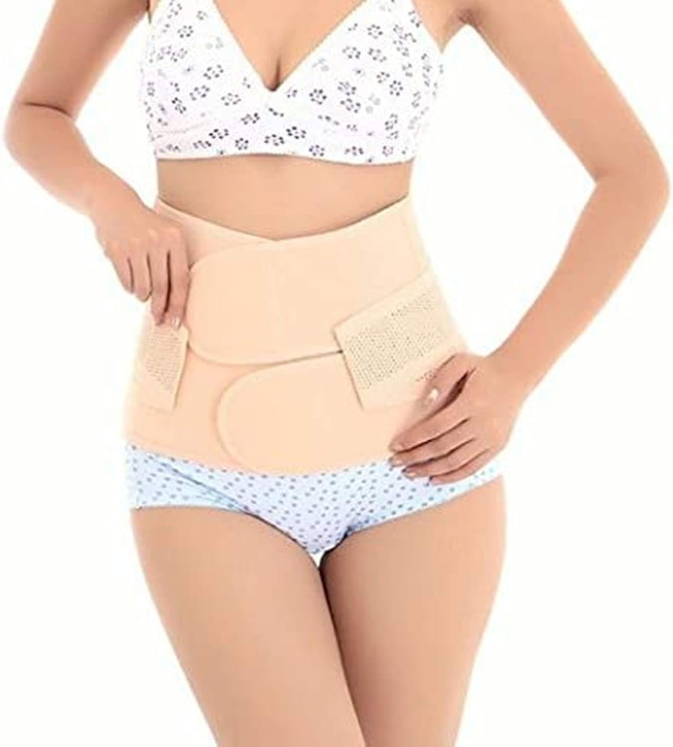 Waist Slimming Belt Shaper Wrapper Band Abdomen Abdominal Binder Women Postnatal Pregnancy Belt-Support Back After Birth Belly Band Postpartum Recoery Support Girdle Belt Belly(Size:L)