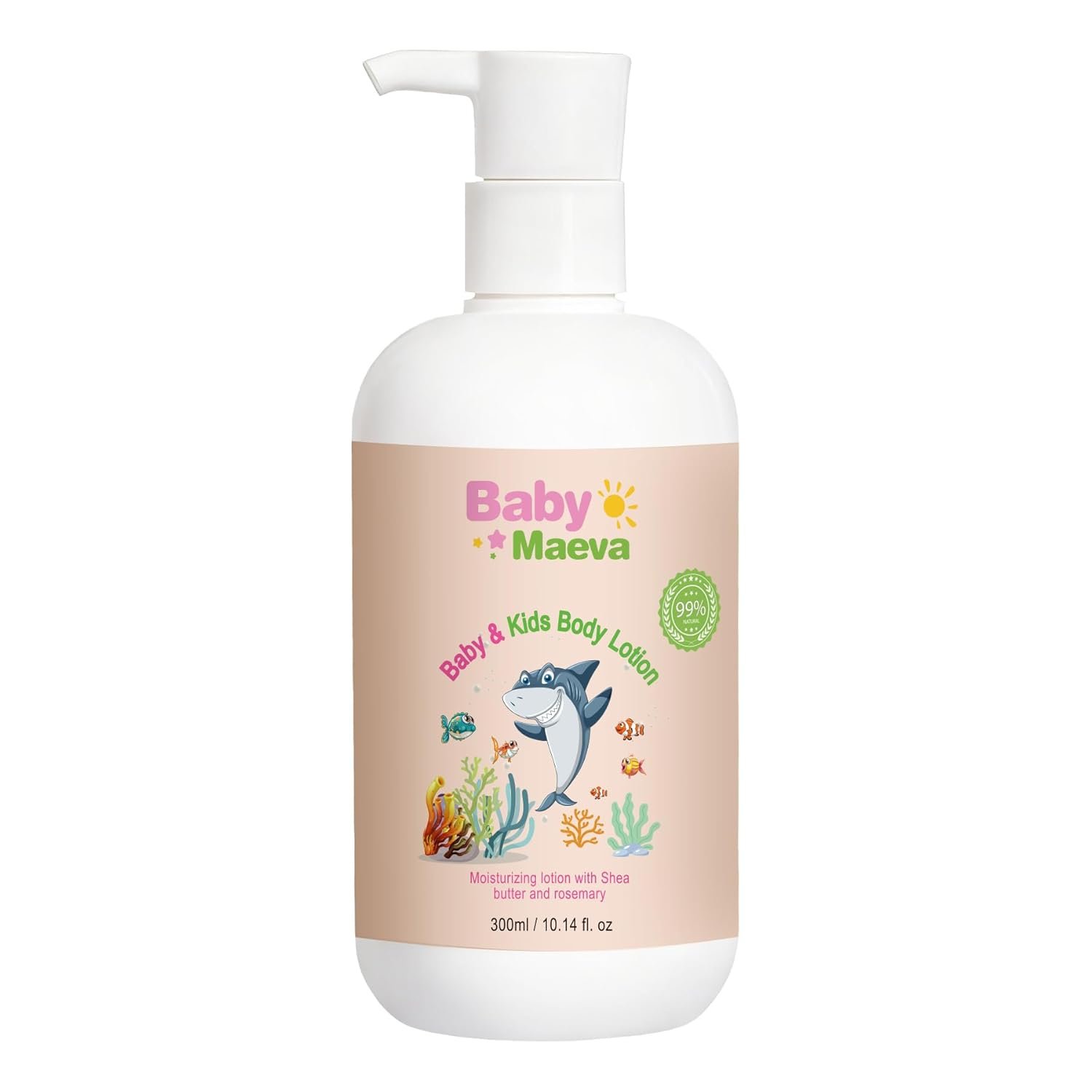 Face and Body Organic Lotion for Babies, Toddlers and Kids of all Ages – Gentle Moisturizer with Shea Butter & Glycerin | Hypoallergenic & Non-Toxic Formula, Dermatologically Tested