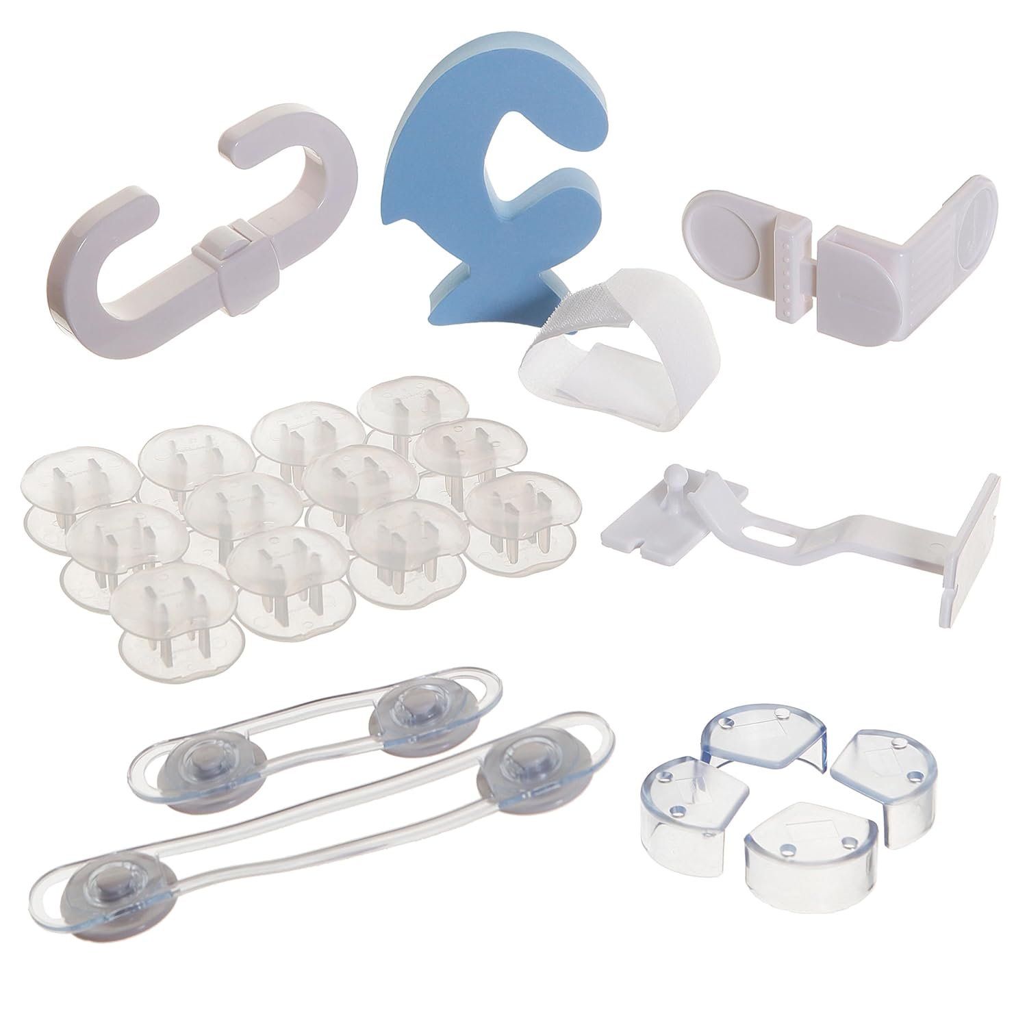 Dreambaby No Tools No Screws Safety Kit – Home Baby Proofing Kit – 35 Pcs – Model L7081