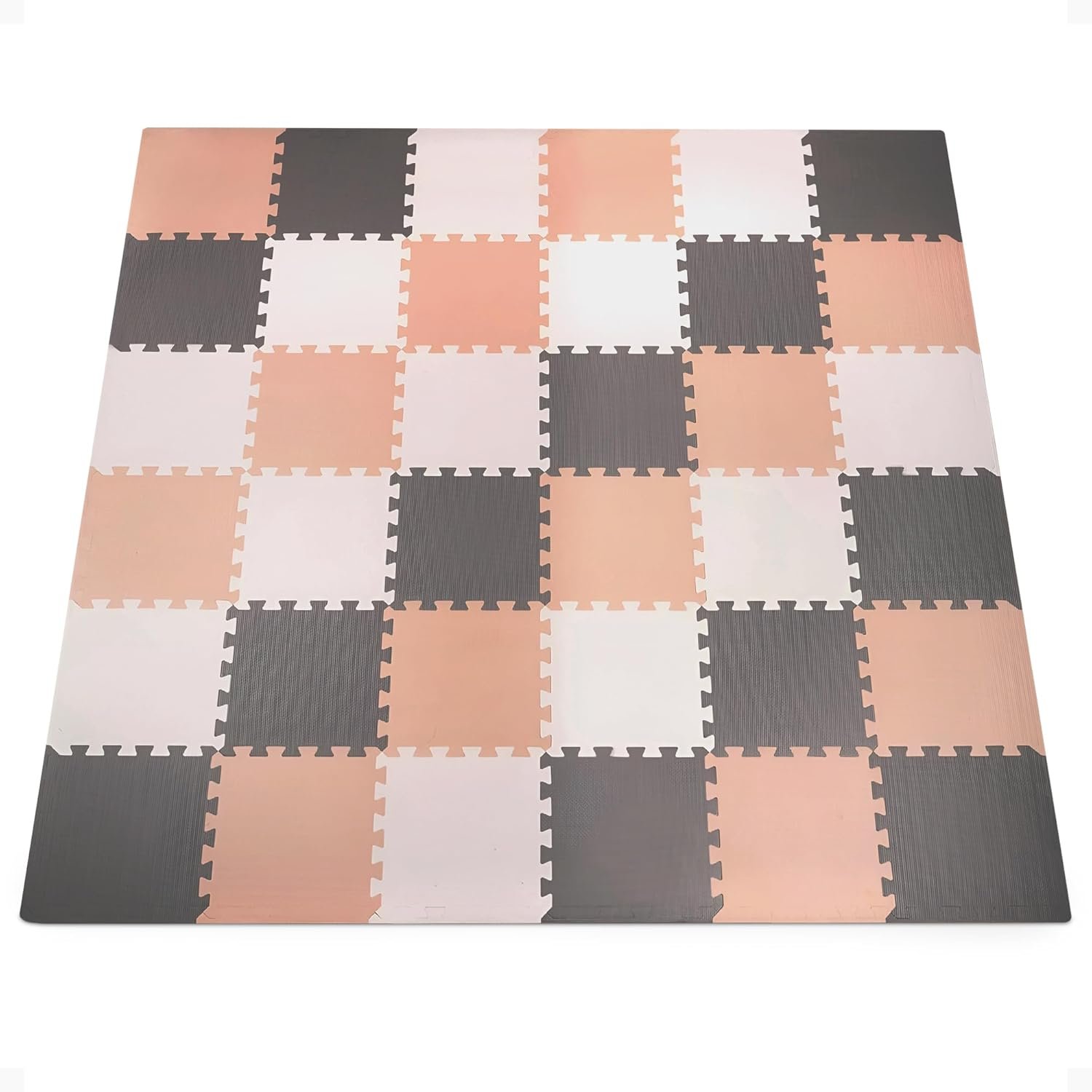 BalanceFrom Foam Floor Tiles for Kids – Non-Toxic Comfortable Baby Play Mat and Interlocking Foam Tiles for Crawling & Development, Soft Play Mat for Babies, 36 Tiles Cover 36 SQ SF