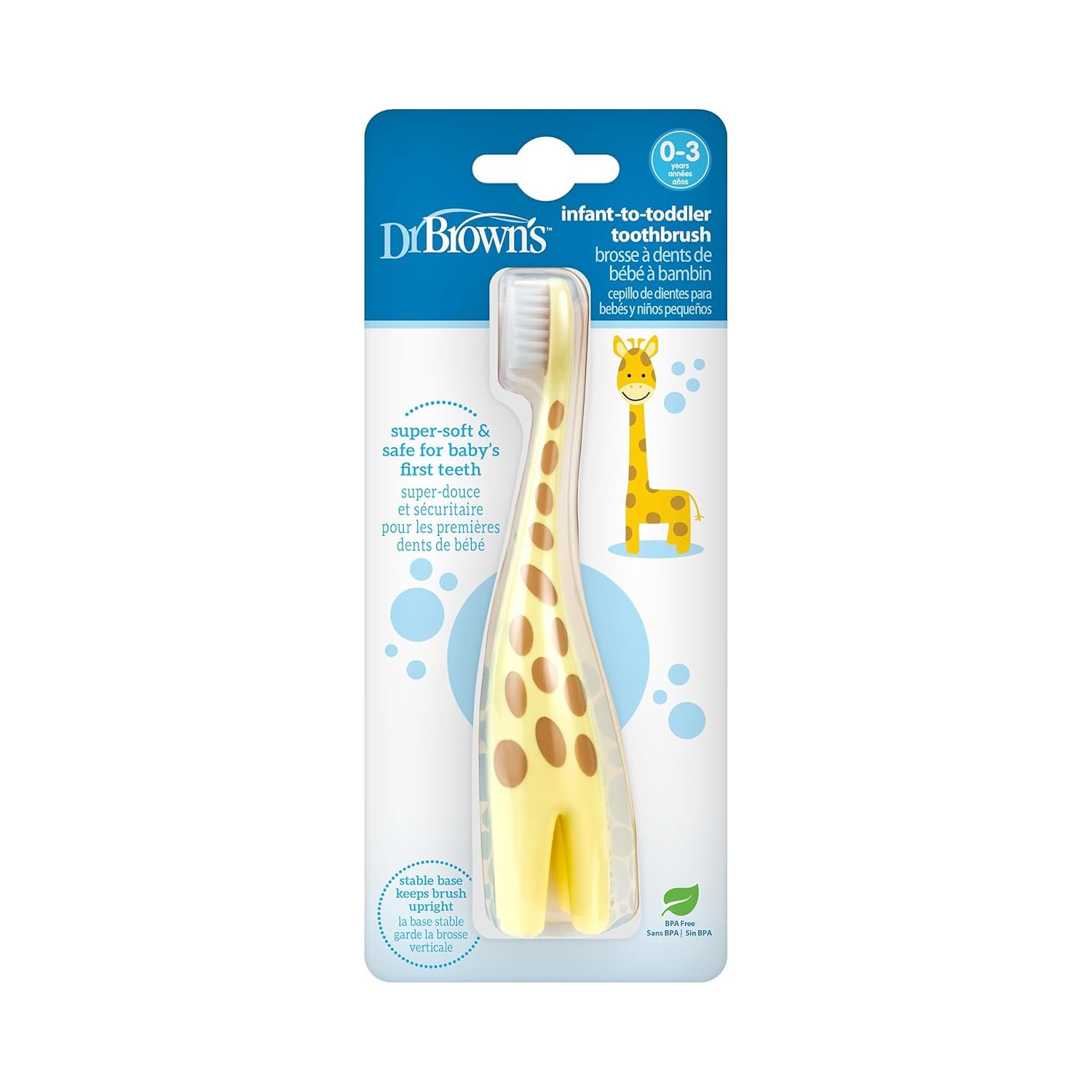 Dr. Brown’s Infant-to-Toddler Toothbrush, Giraffe