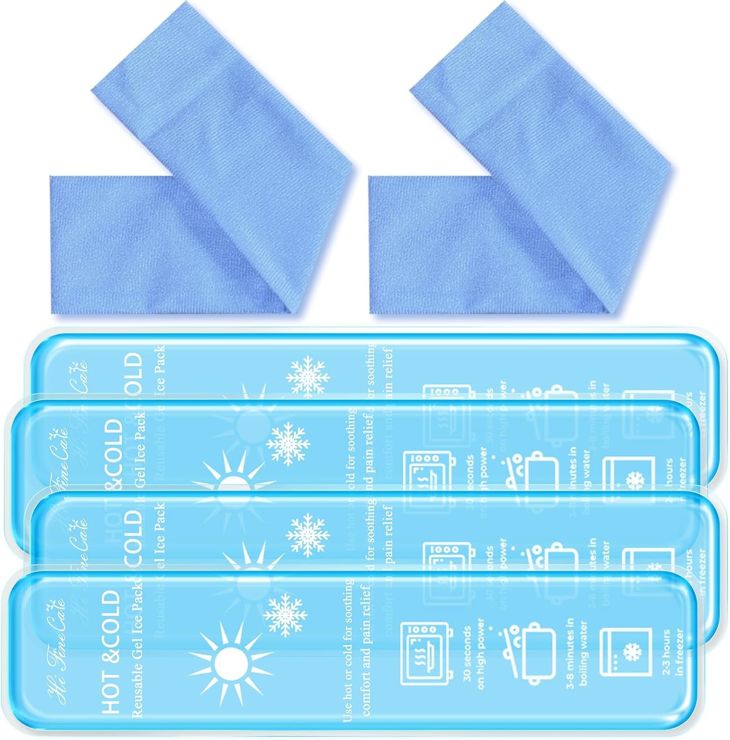 Reusable Postpartum Perineal Ice Pack – Hot & Cold Therapy Pads for Hemorrhoid Relief, Uterine Cramps, C-Section Recovery, Reduces Swelling – Hypoallergenic & Leak-Proof (Blue)