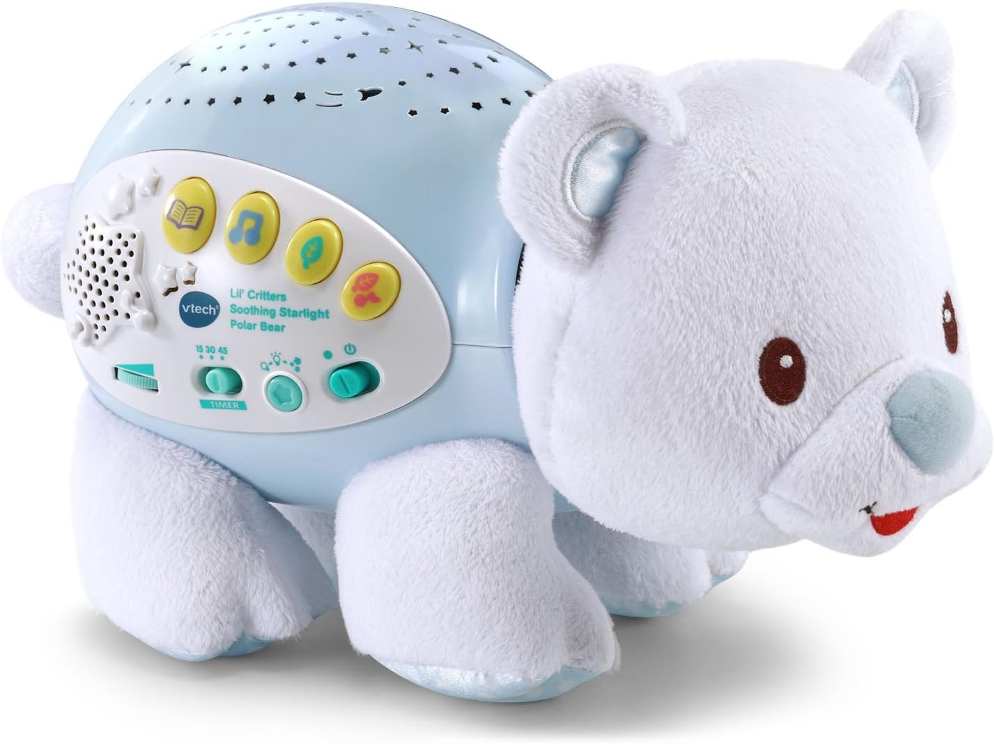 VTech Baby Lil’ Critters Soothing Starlight Polar Bear Nursery Projector
