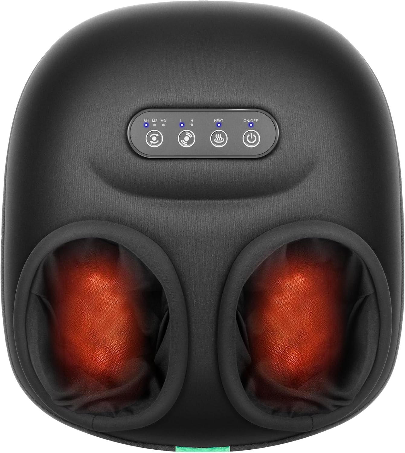 Medcursor Foot Massager Machine with Heat, Rolling, Deep Kneading, Shiatsu Foot Massager for Delivers Pain Relief, Tired, Plantar Fasciitis, Gift for Women Mom Men Fits Up to 13″