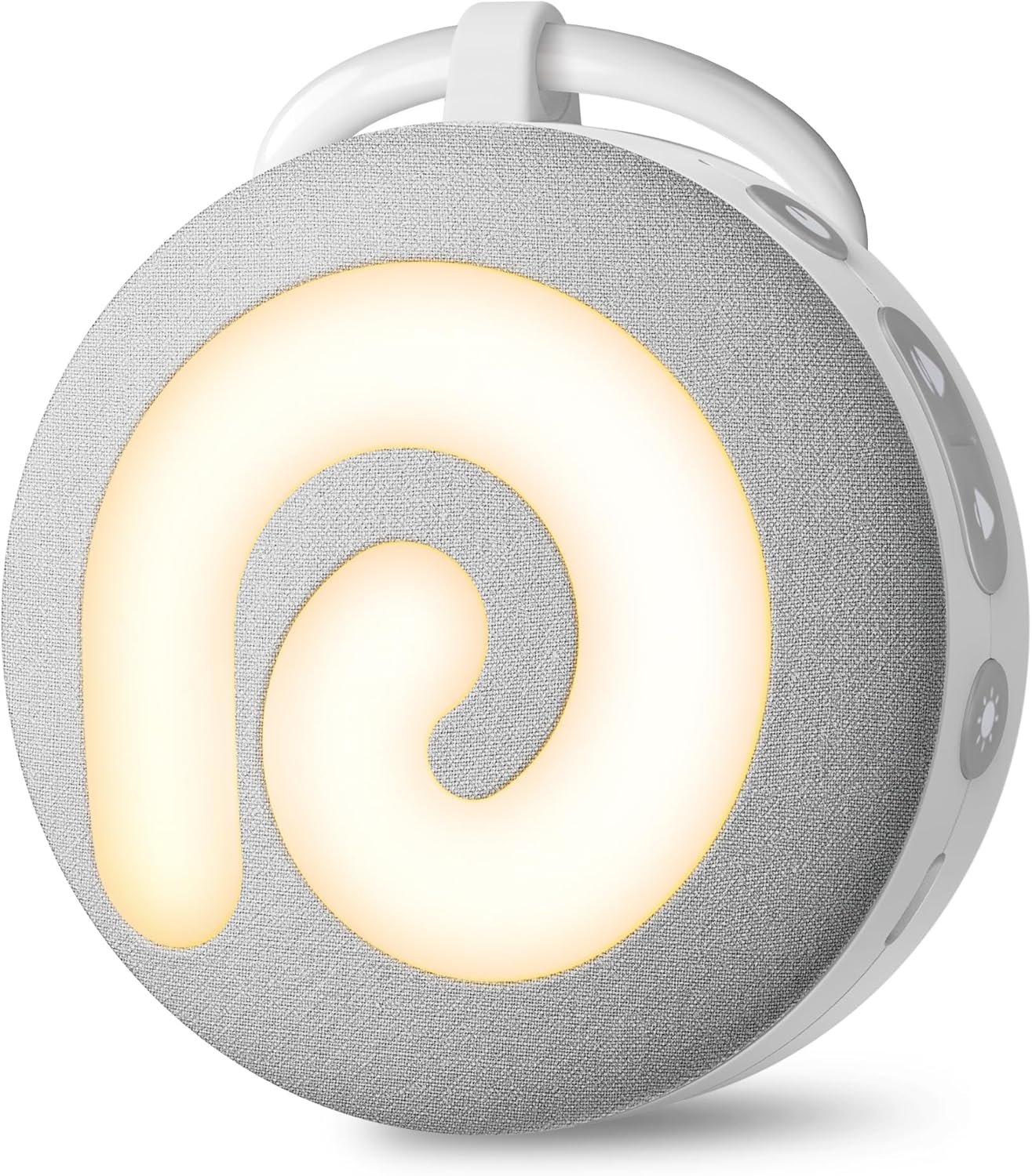 Dreamegg Portable Sound Machine Baby – D11 White Noise Machine for Baby Sleeping with Night Light, White Noise, Lullaby, Nature Sounds, Child Lock, USB Rechargeable Sound Machine for Travel Nursery