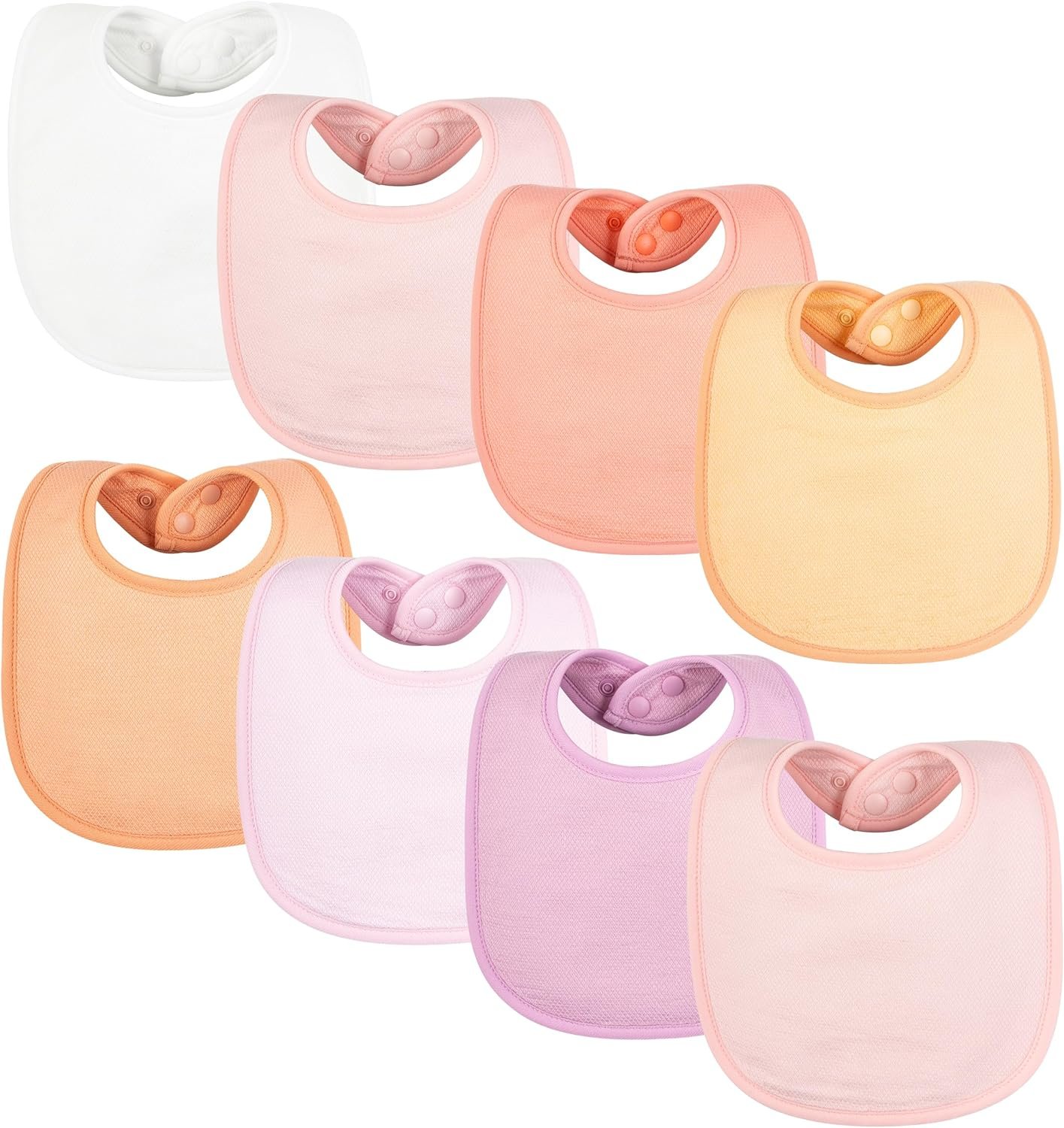 Tiny Twinkle Baby Feeding Bibs – Waterproof and Absorbent Infant Drool and Feeding Baby Bibs